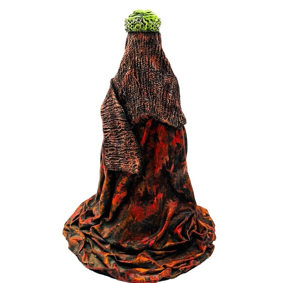 Vintage Nativity Three Wise Men Kings Paper Mache Christmas Holiday Figures Set - Picture 8 of 16